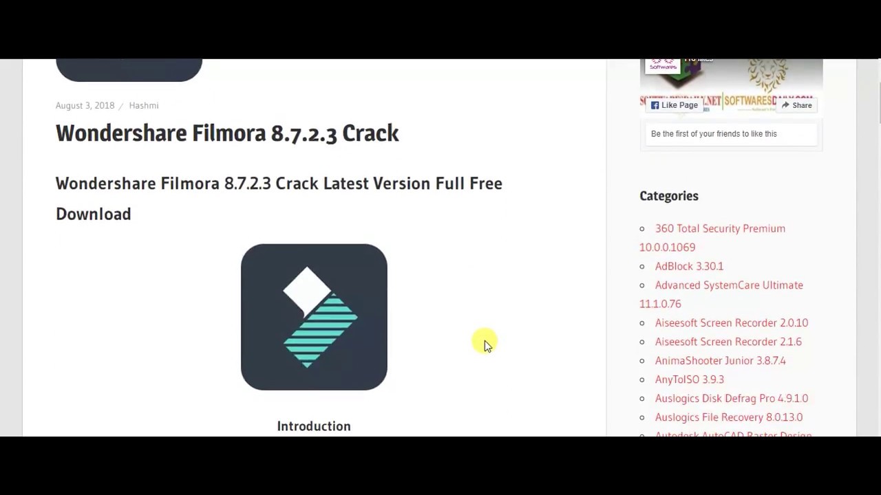 Crack Wondershare Filmora 8.7.2.3 Crack